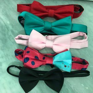 clip on bow ties!